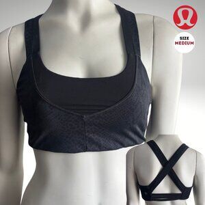 lululemon Sports Bra (Black) – Size Medium